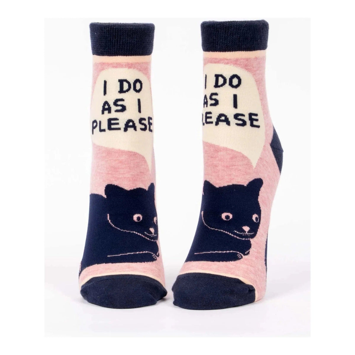 Incognito 'I Do As I Please' Ankle Socks