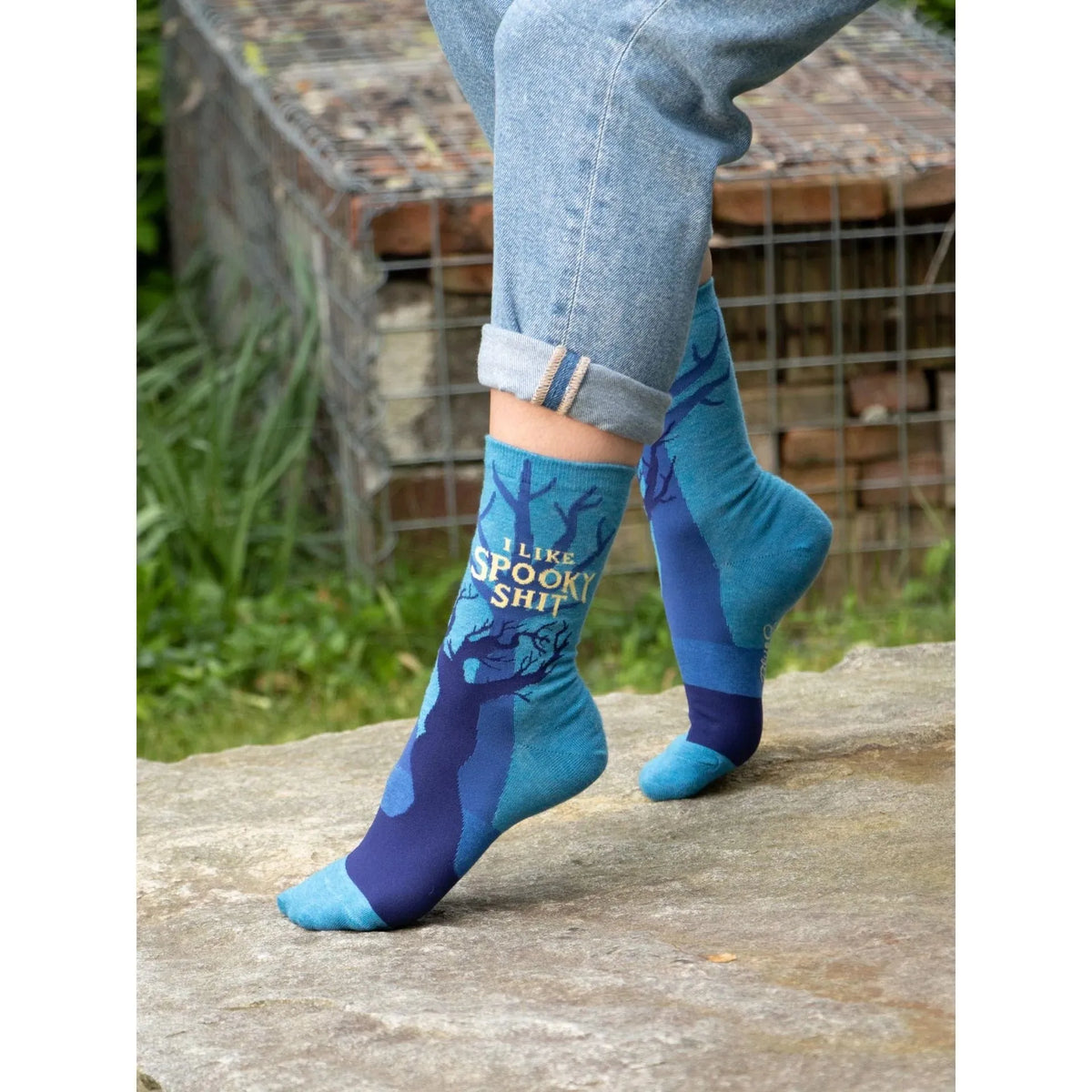 Incognito 'I Like Spooky Shit' Crew Socks