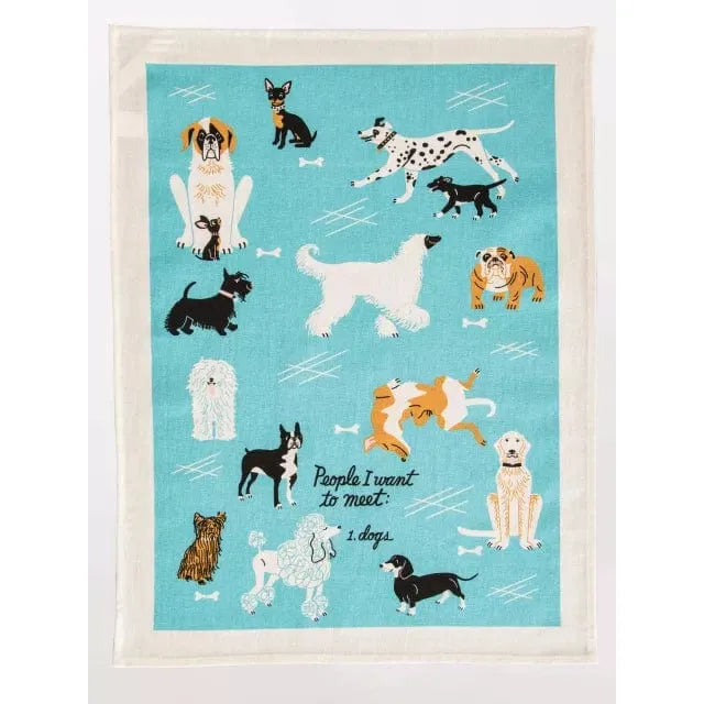 Incognito People To Meet: Dogs Dish Towel