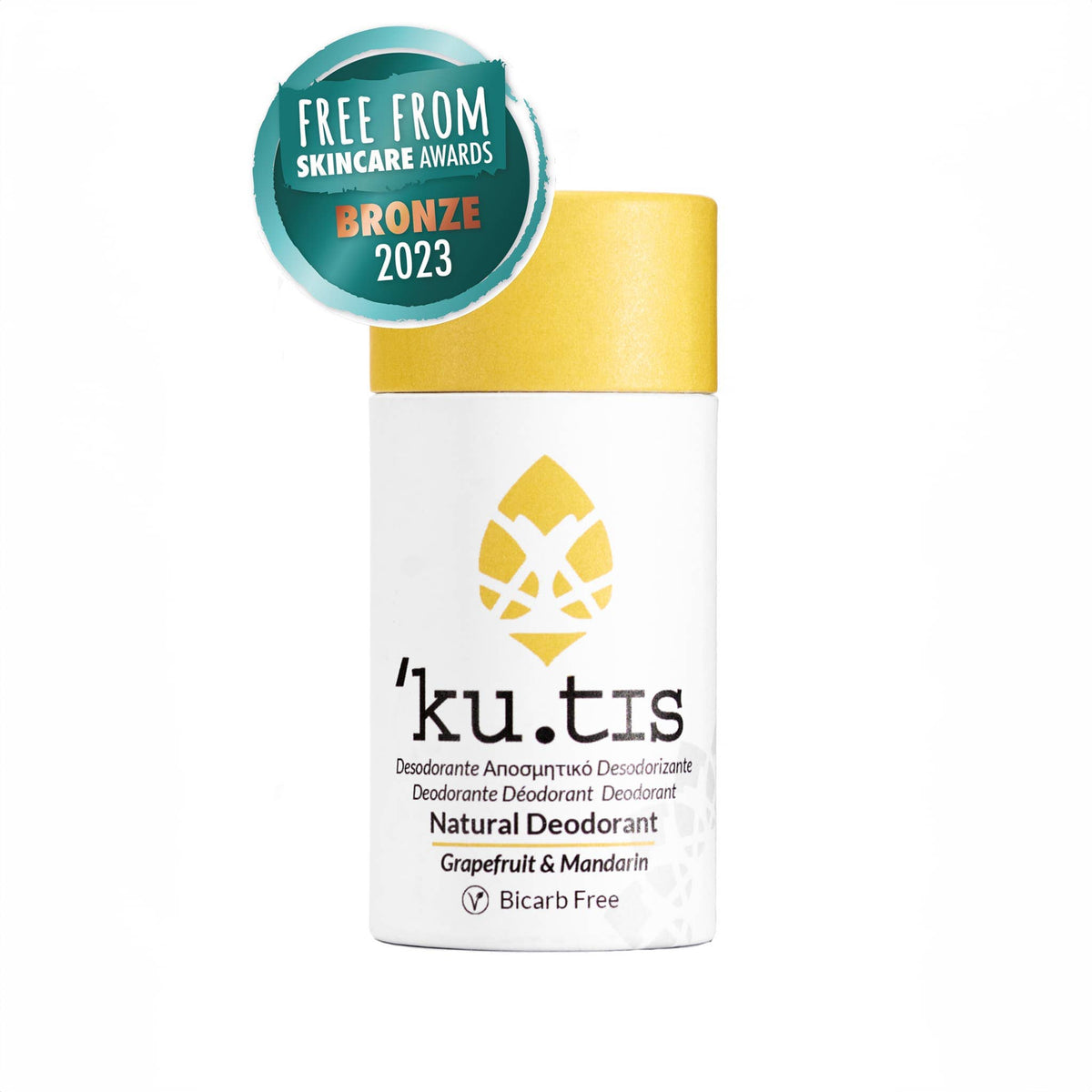 Kutis Skincare Grapefruit & Mandarin Bicarb Free Vegan Deodorant