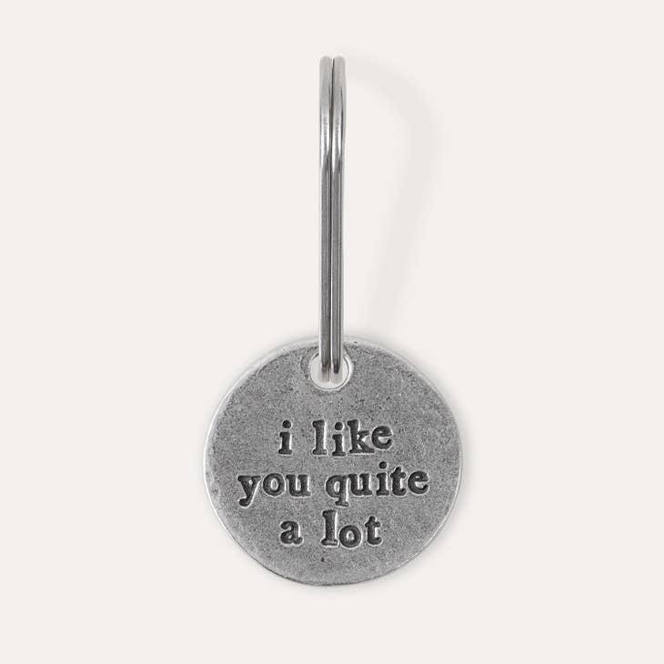Kutuu 'I Like You Quite A Lot' Keychain