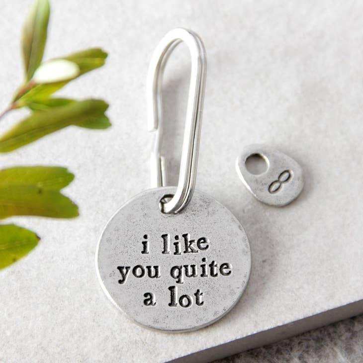Kutuu 'I Like You Quite A Lot' Keychain