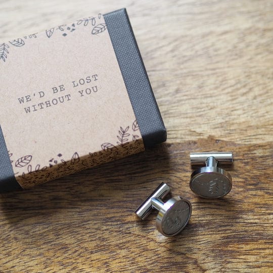 Kutuu Lost Without You Cufflinks