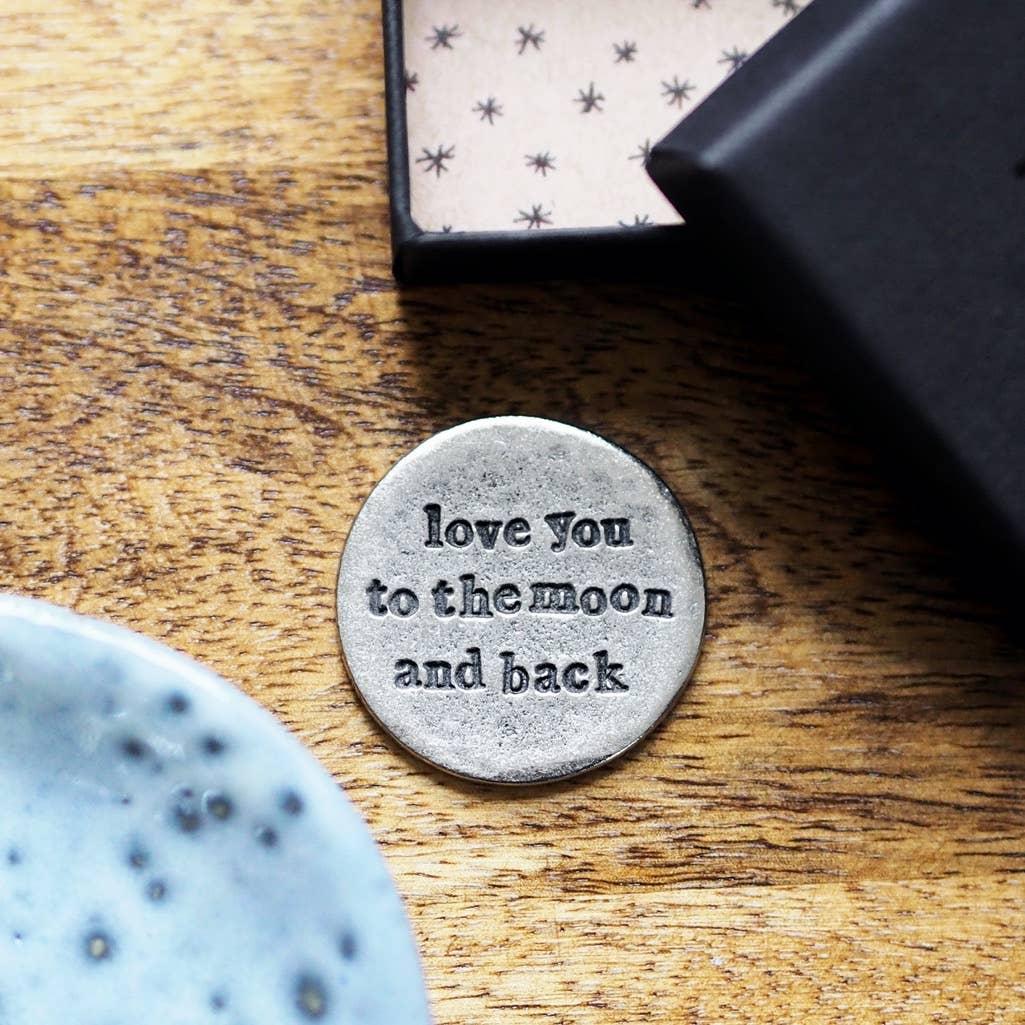 Kutuu 'Moon and Back' Pocket Coin Token