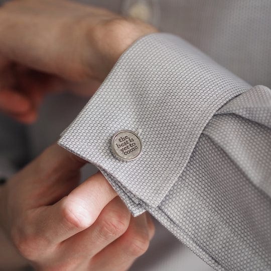 Kutuu 'The Best Is Yet To Come' Cufflinks