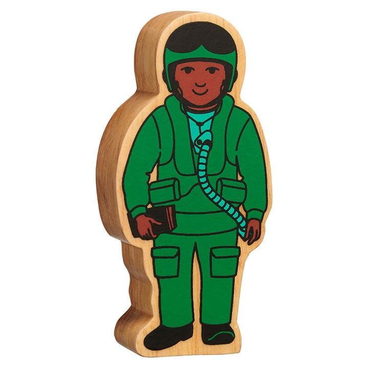 Lanka Kade air force officer Wooden Armed Forces Figure (3 to choose from)