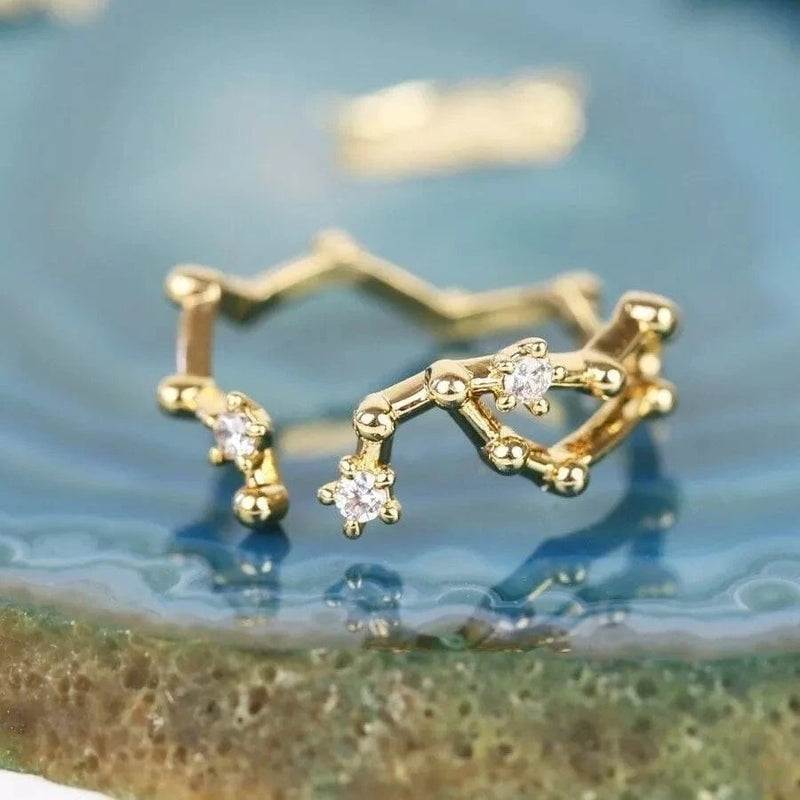 Lisa Angel Gold Constellation Ring