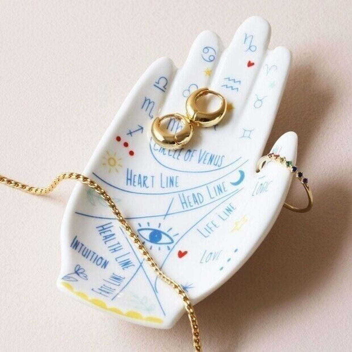 Lisa Angel Palm Reading Trinket Dish