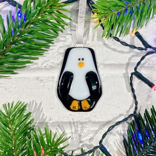 Marc Peters Glass Penguin Glass Decoration