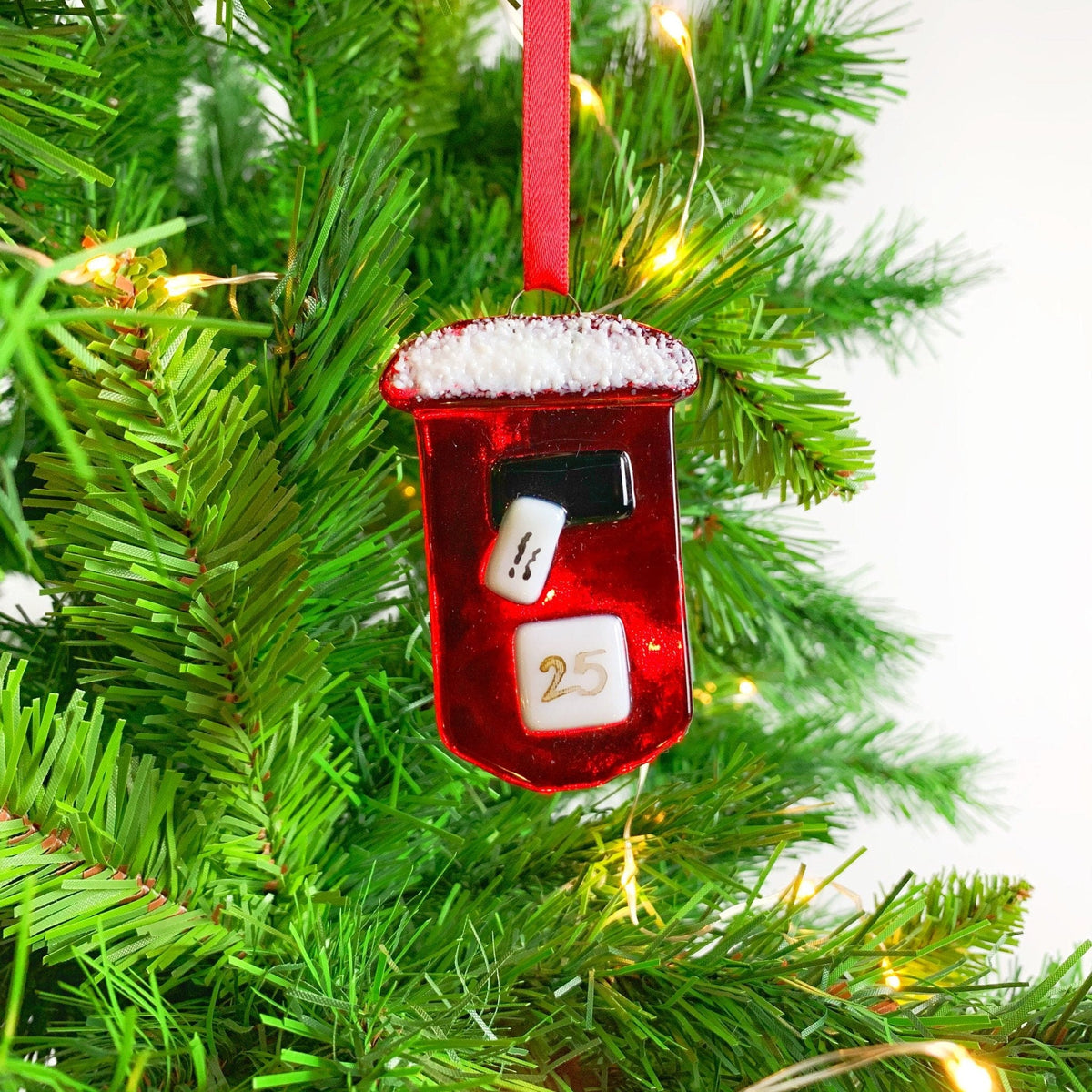 Marc Peters Glass Post Box Glass Decoration