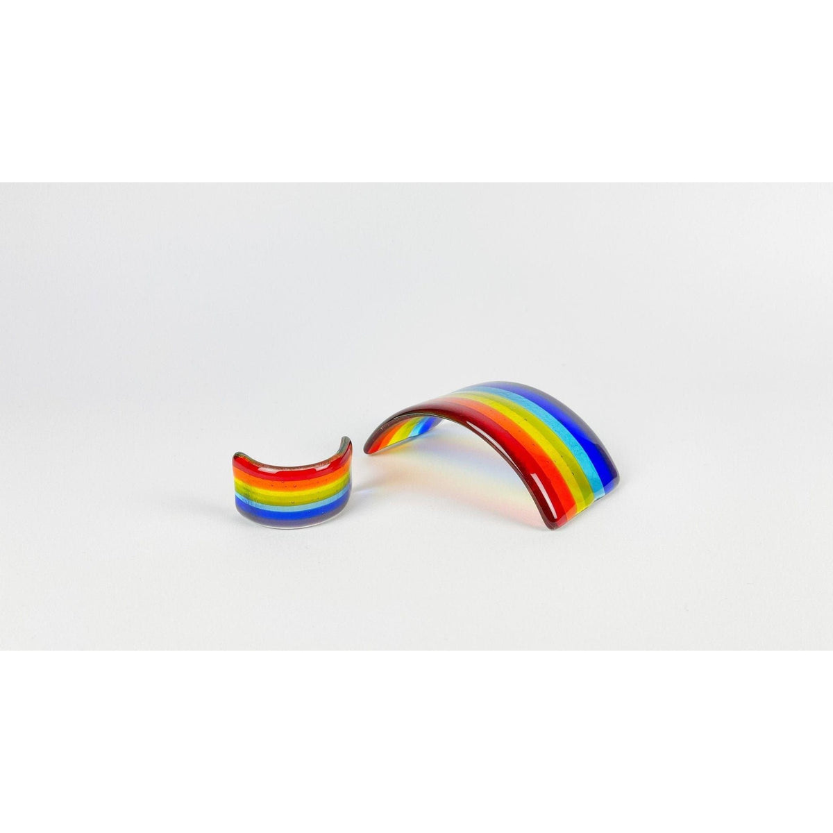Marc Peters Glass Rainbow Glass Panel
