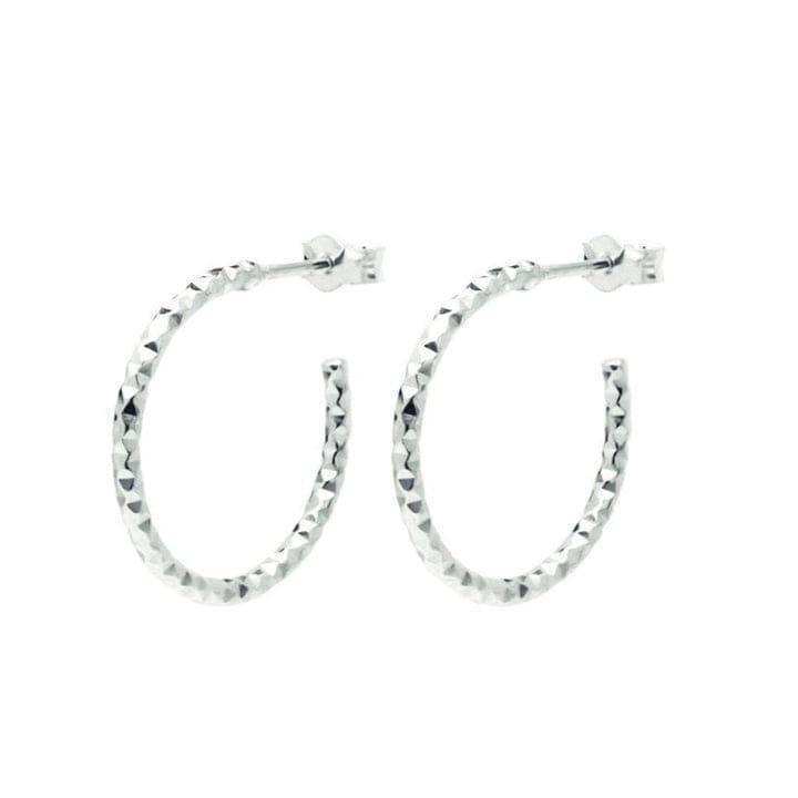 Marion Made Faceted Hoop Earrings