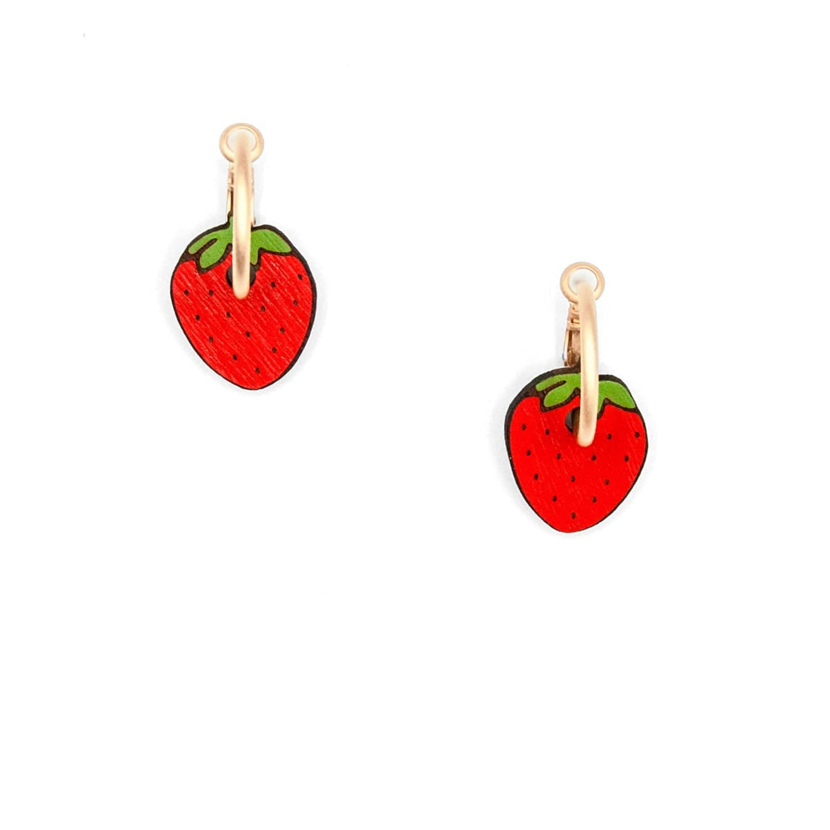 Materia Rica Strawberry Earrings