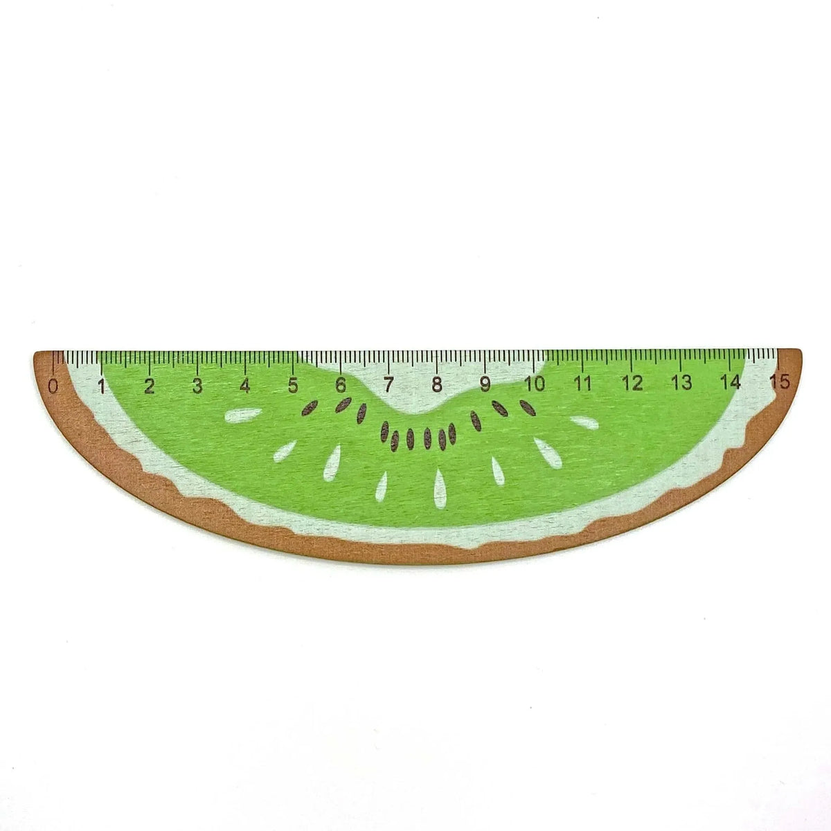 Neon Magpie Kiwi Wooden Ruler