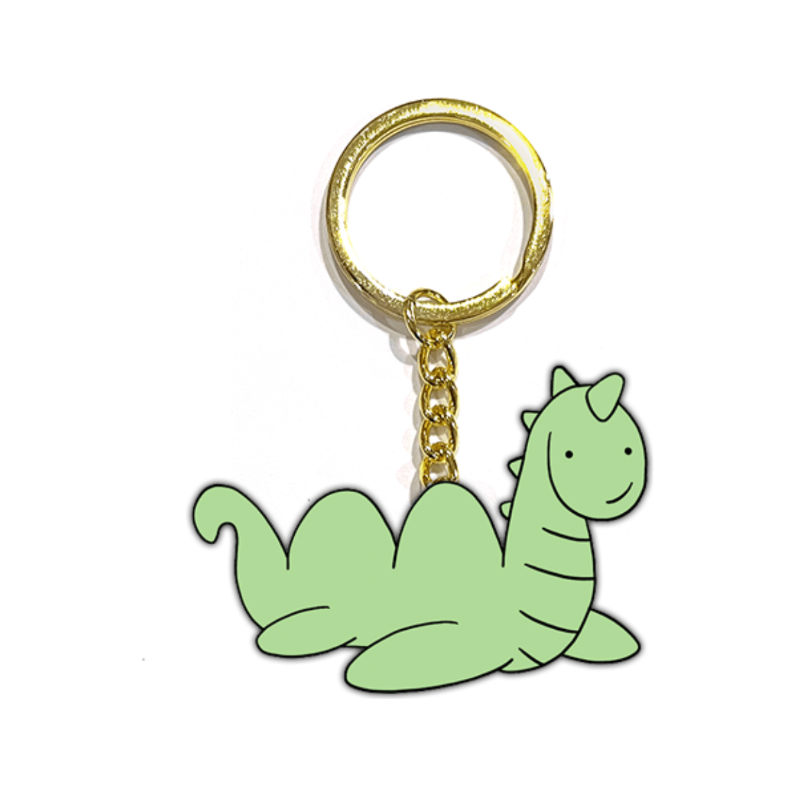 Neon Magpie Loch Ness Monster Key Ring