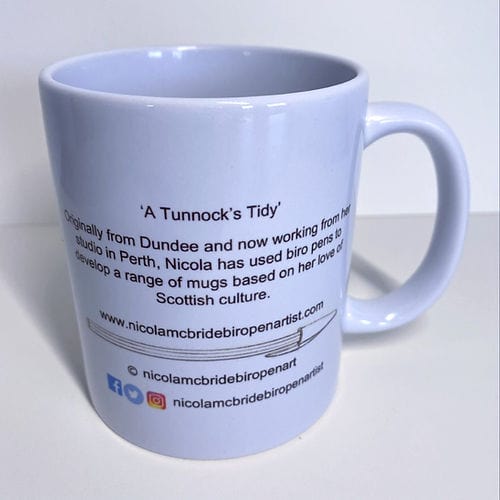 Nicola McBride 'A Tunnock's Tidy' Mug