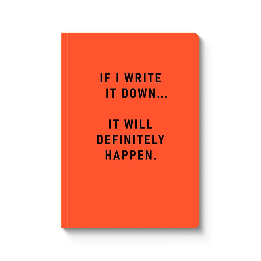 Ohh Deer Definitely Happen Paperback Notebook