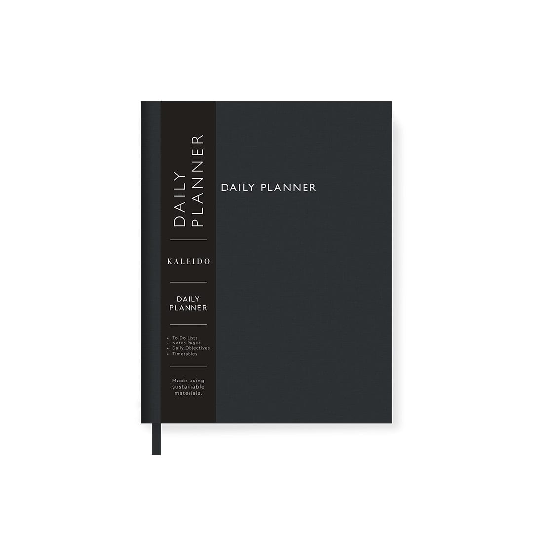 Ohh Deer Off-Black Fabric Daily Planner