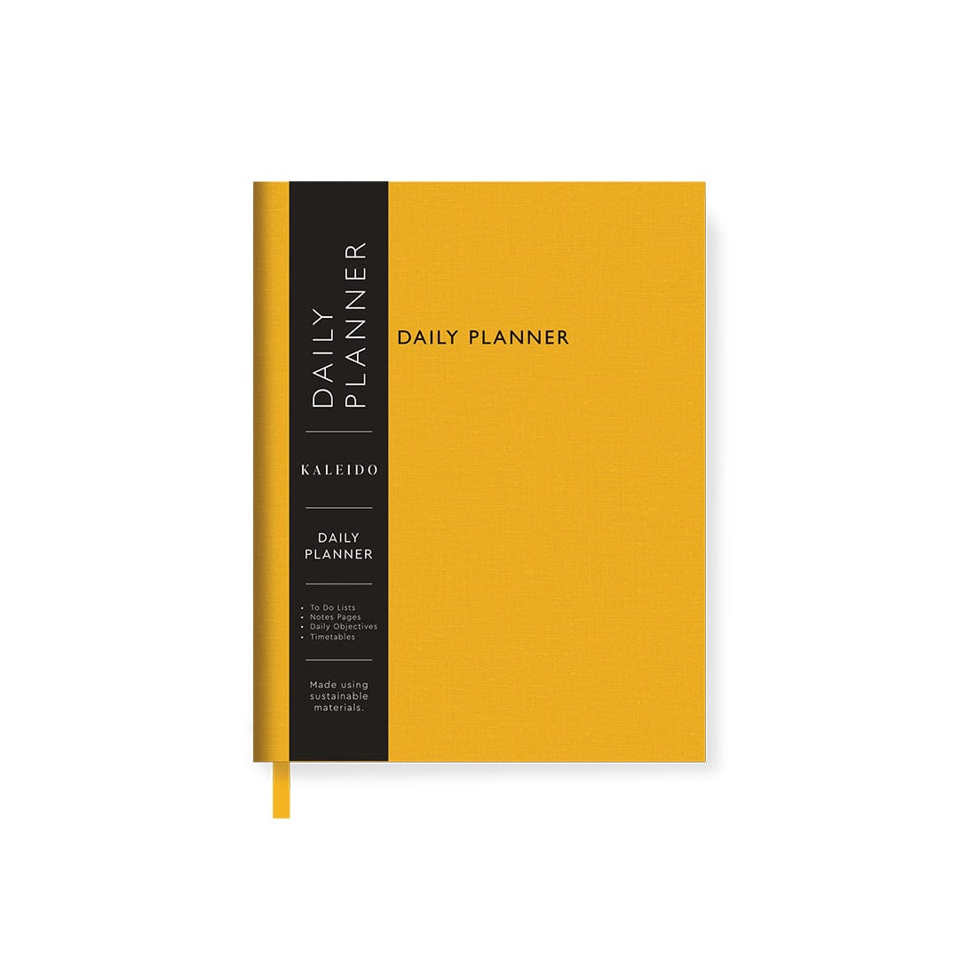 Ohh Deer Yellow Fabric Daily Planner