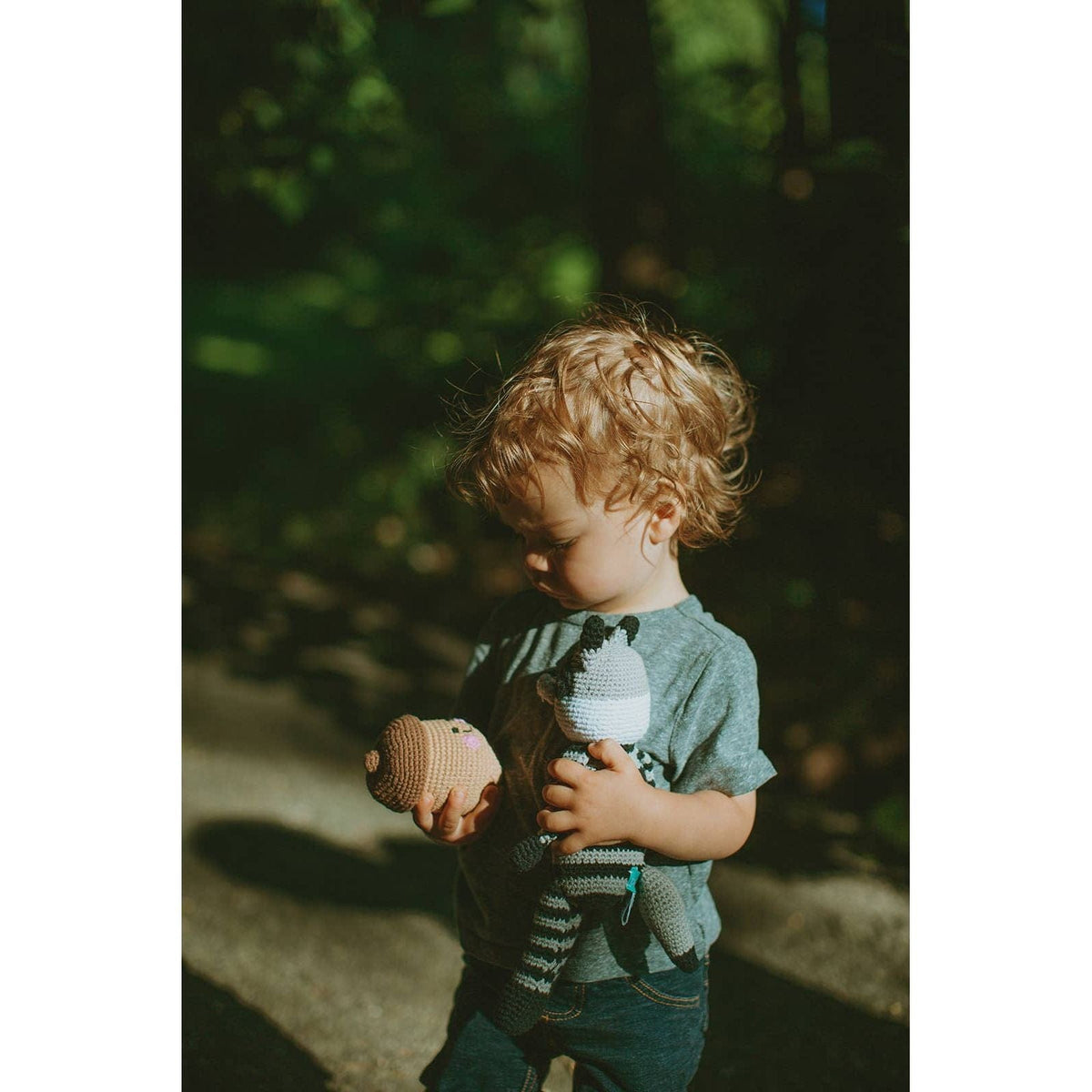 Pebblechild Baby Toy Friendly Acorn rattle