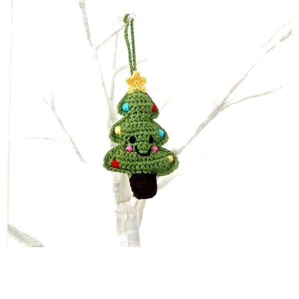 Pebblechild Christmas Tree — Knitted Christmas Tree Decoration