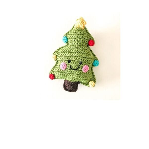 Pebblechild Christmas Tree rattle— Christmas Baby Toy