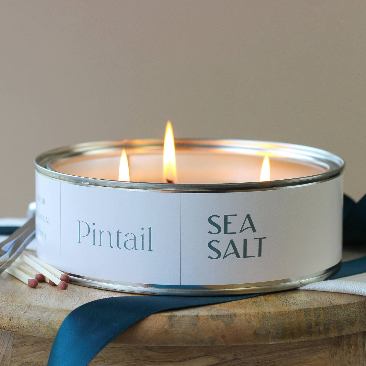 Pintail Candles | Avalon Home Sea Salt Triple Wick Candle Large Candles | Seaside Candle