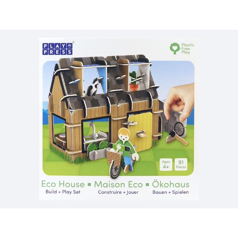 Play Press Eco-House Playset