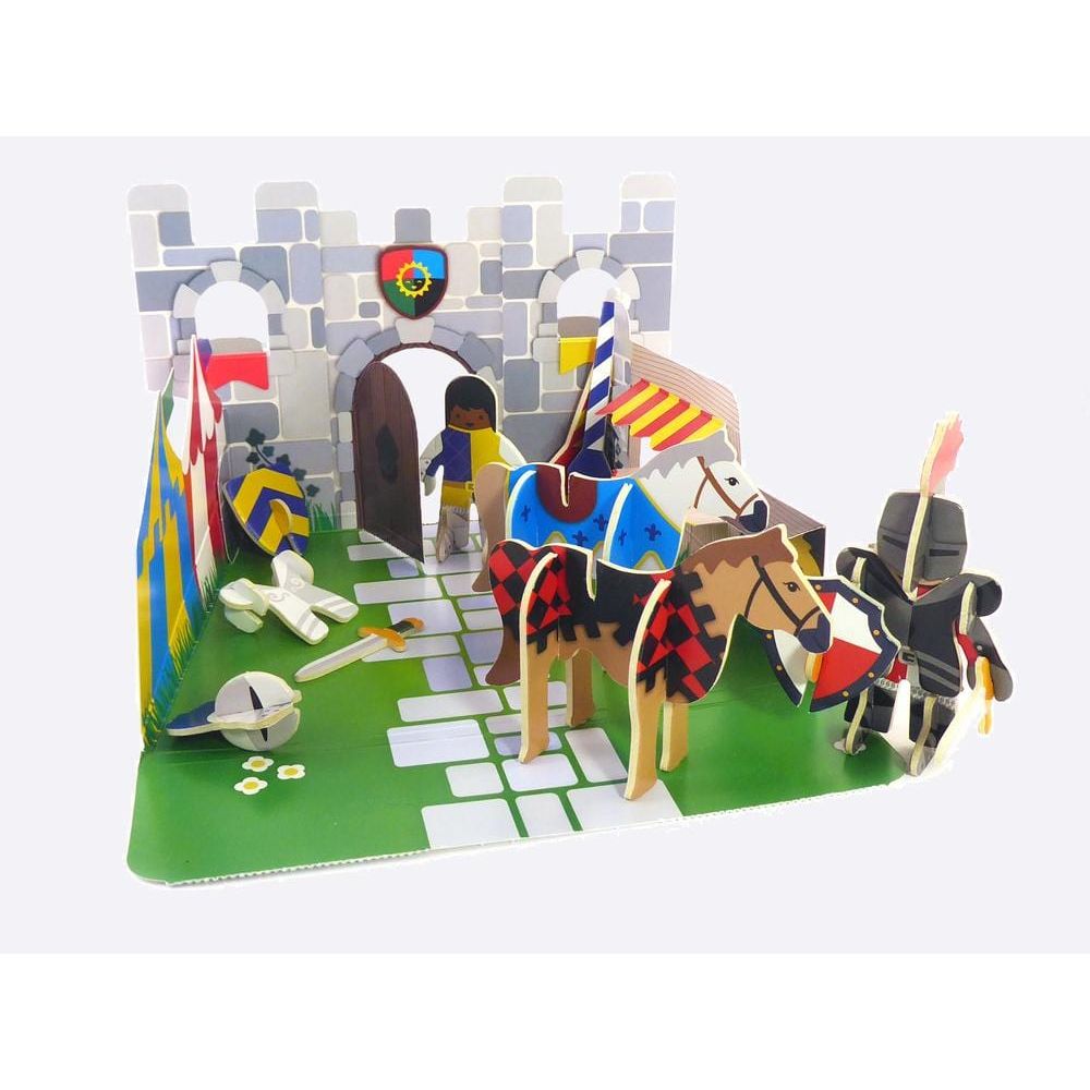 Play Press Knights Castle Eco Friendly Playset