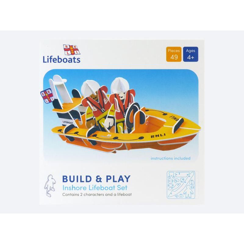 Play Press Ocean Rescue Lifeboat Build and Eco Playset