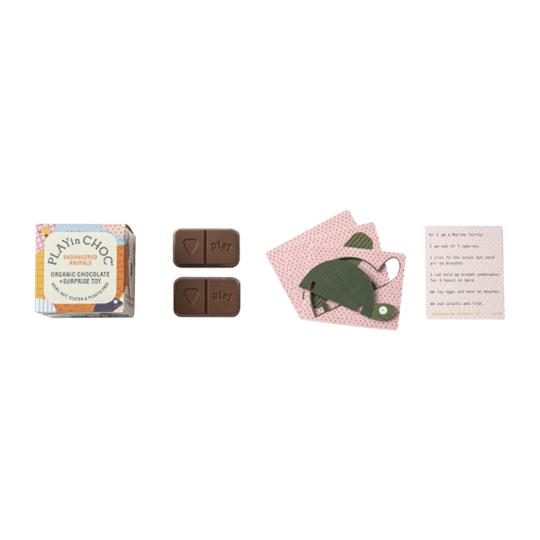 Playin Choc Toy Choc Box Endangered Animals