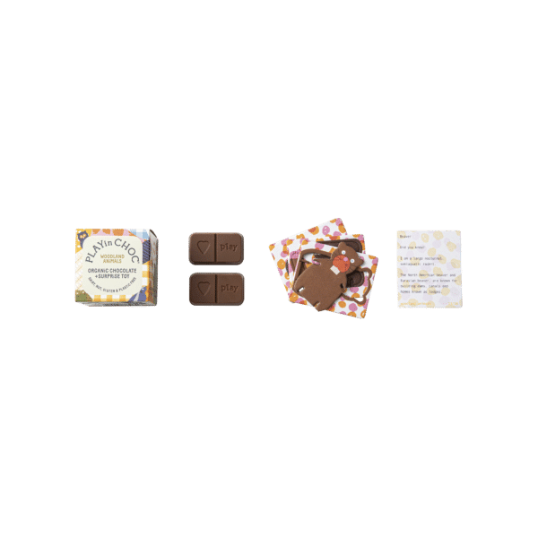 Playin Choc Toy Choc Box Woodland Animals