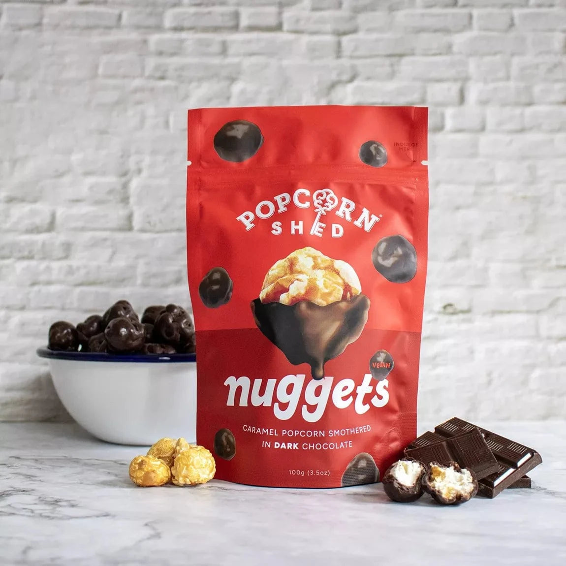Popcorn Shed Dark Chocolate Popcorn Nuggets