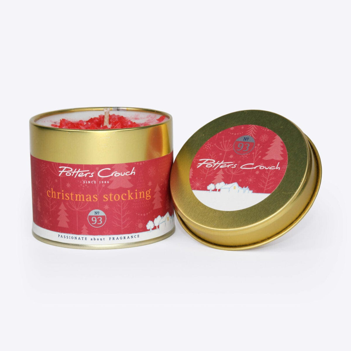 Potters Crouch Christmas Stocking Scented Candle