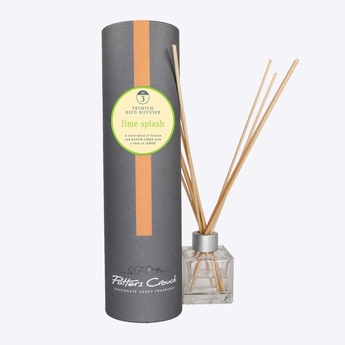 Potters Crouch Lime Splash Scented Reed Diffuser
