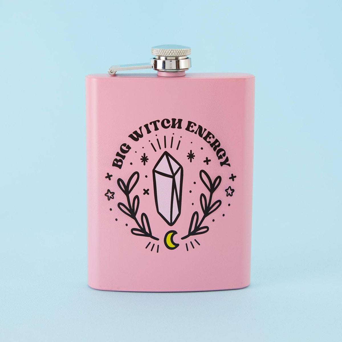 Punky Pins 'Big Witch Energy' Hip Flask