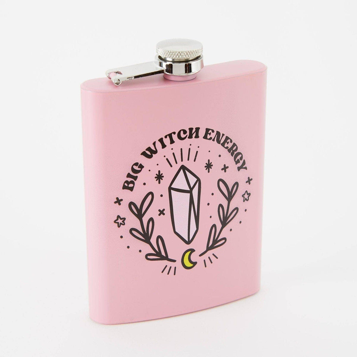 Punky Pins 'Big Witch Energy' Hip Flask