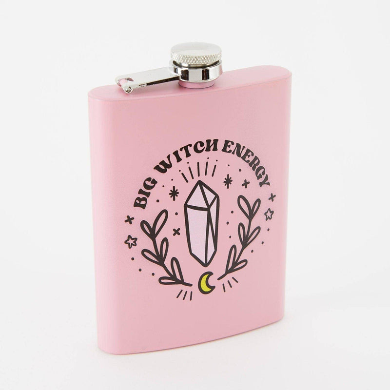 Punky Pins 'Big Witch Energy' Hip Flask