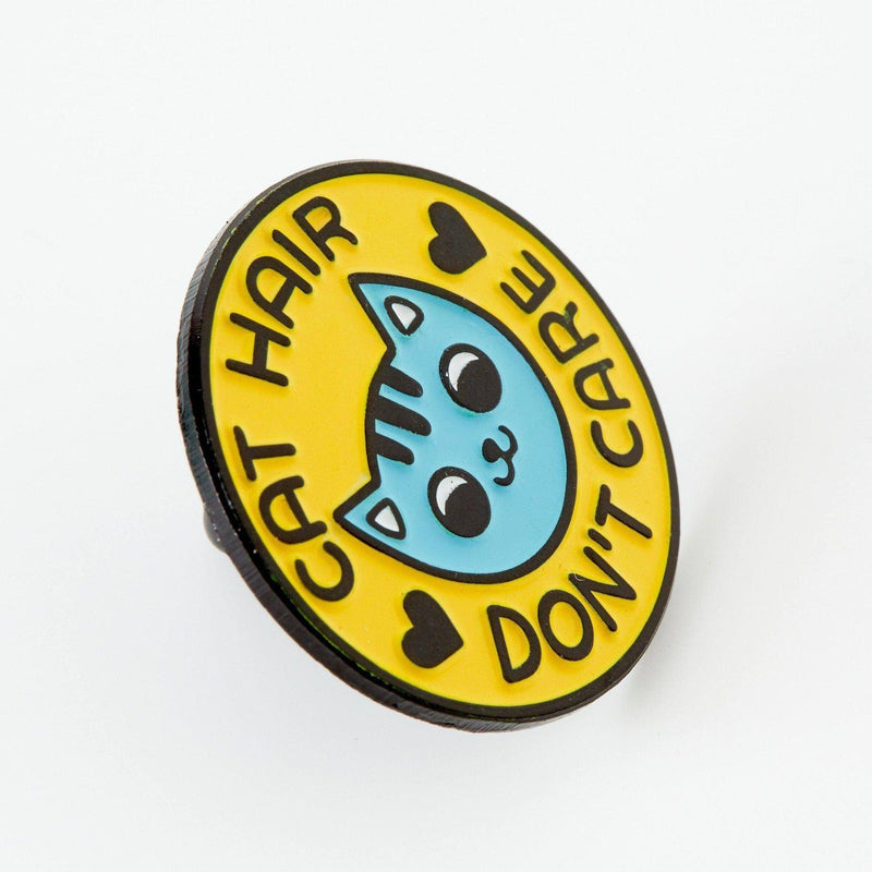 Punky Pins 'Cat Hair Don't Care' Soft Enamel Pin