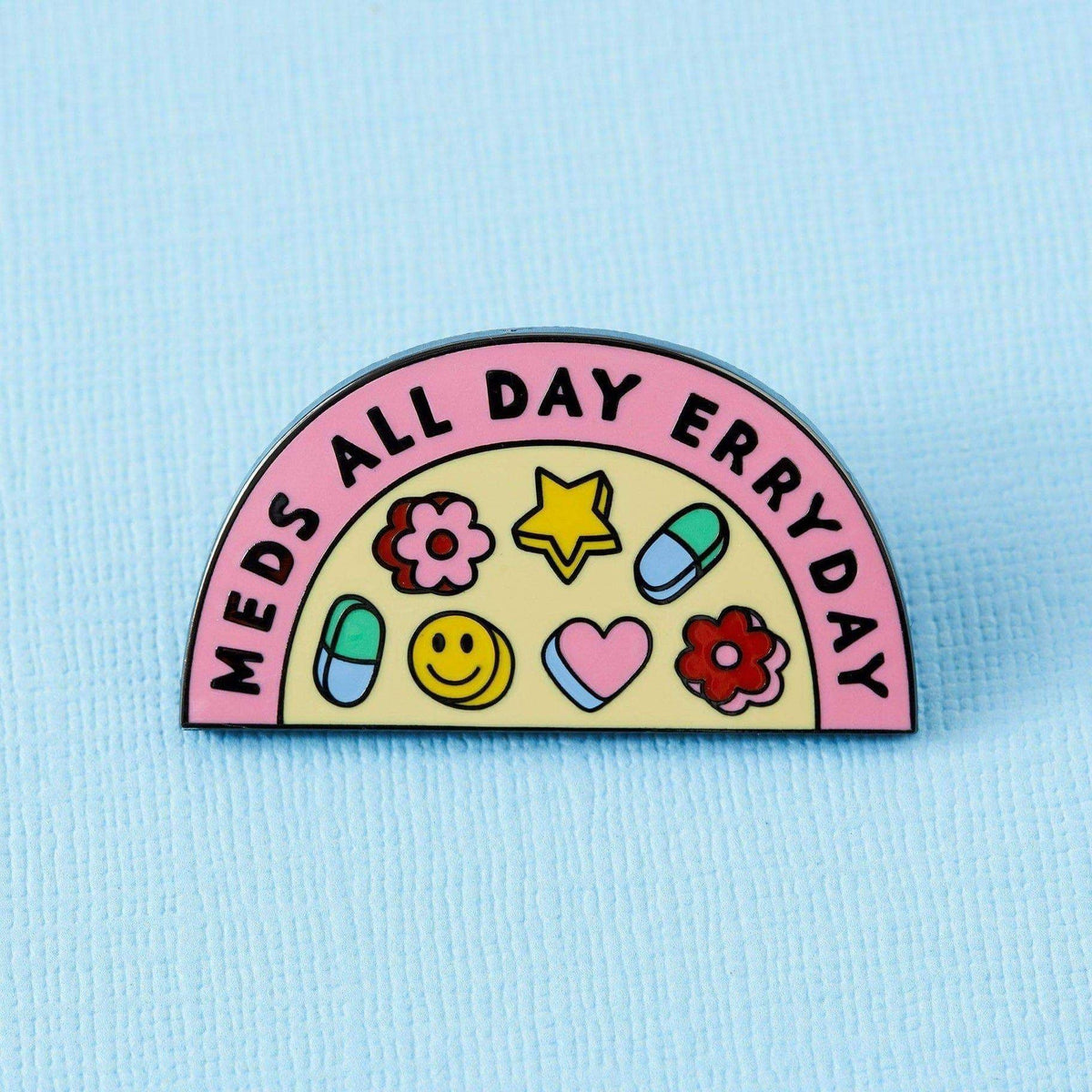 Punky Pins 'Meds All Day' Enamel Pin