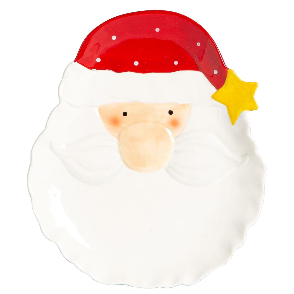 Rinkit Ltd Christmas Serving Plate - Santa