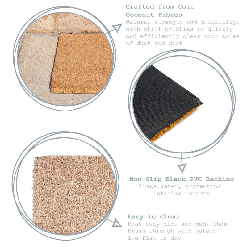 Rinkit Ltd Rainbow Non-Slip Door Mat