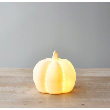 Rosefields Ceramic LED Pumpkin