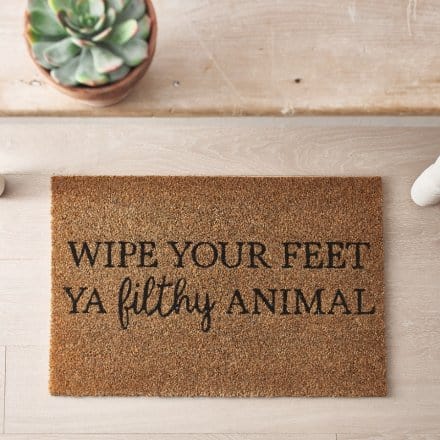 Rosefields 'Filthy Animal' Doormat