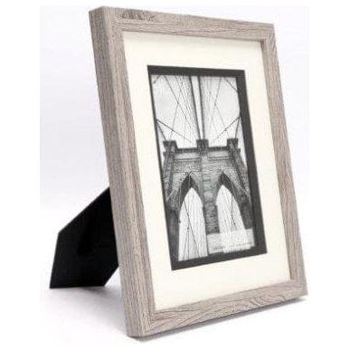 Rosefields Grey Wood Picture Frame 5x7"