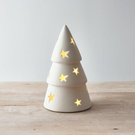 Rosefields Light-up Ceramic Christmas Tree
