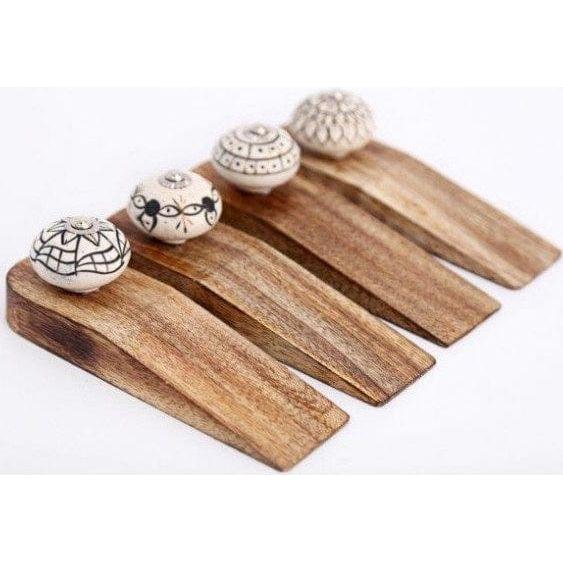 Rosefields Vintage Wooden Doorstop