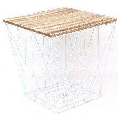 Rosefields White Side Table