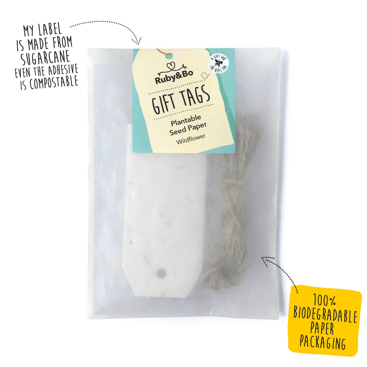 Ruby & Bo Plantable Gift Tags