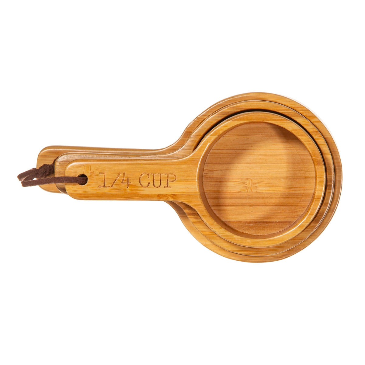 Sass & Belle Bamboo Measuring Cups - Set Of 3